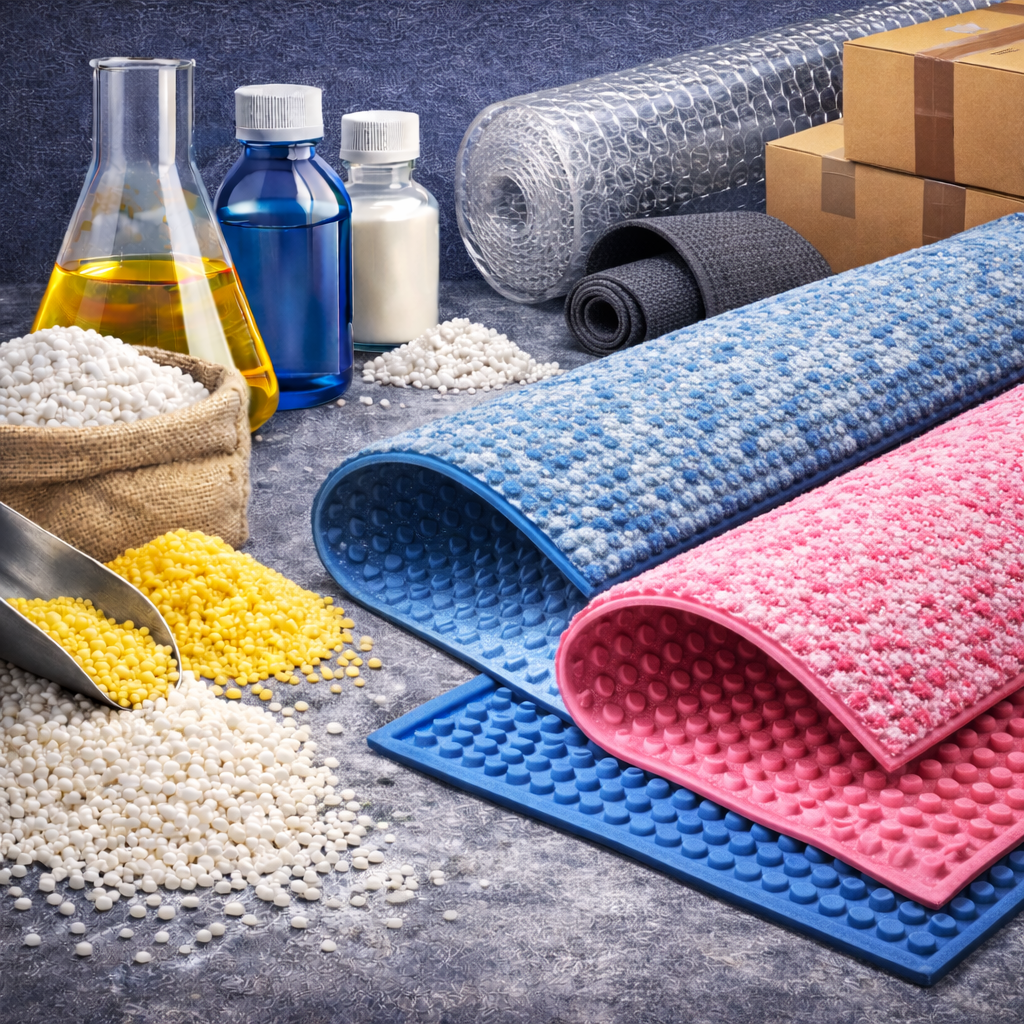 Kauçuk • Ambalaj • Halı